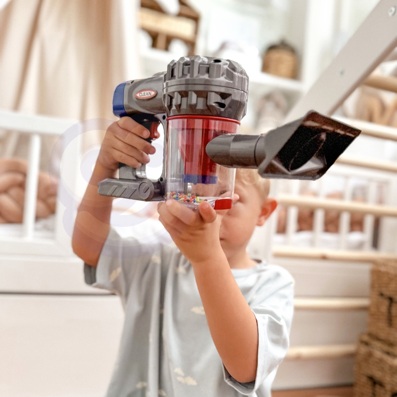 WOOPIE Interaktywny Odkurzacz Pionowy 3w1 dla Dzieci z Funkcją Ssania - obrazek 10