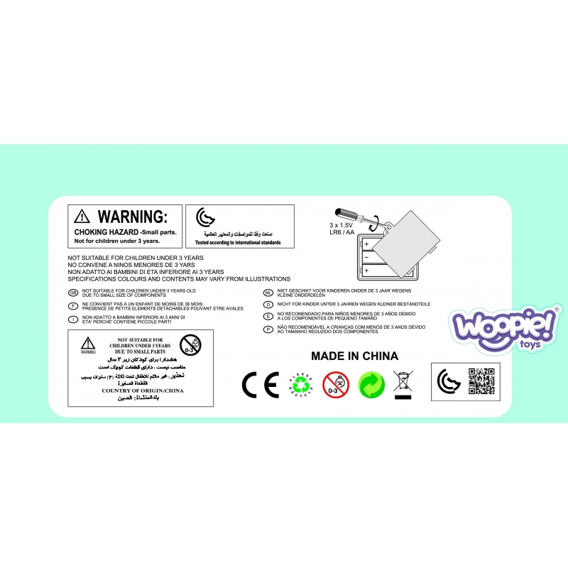WOOPIE Interaktywny Odkurzacz dla Dzieci z Funkcją Ssania - obrazek 14