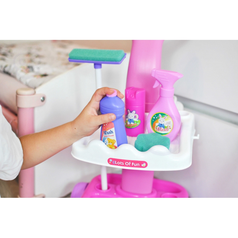 WOOPIE Zestaw do Sprzątania Wózek Odkurzacz Funkcja Ssania + 11 Akc. - obrazek 11