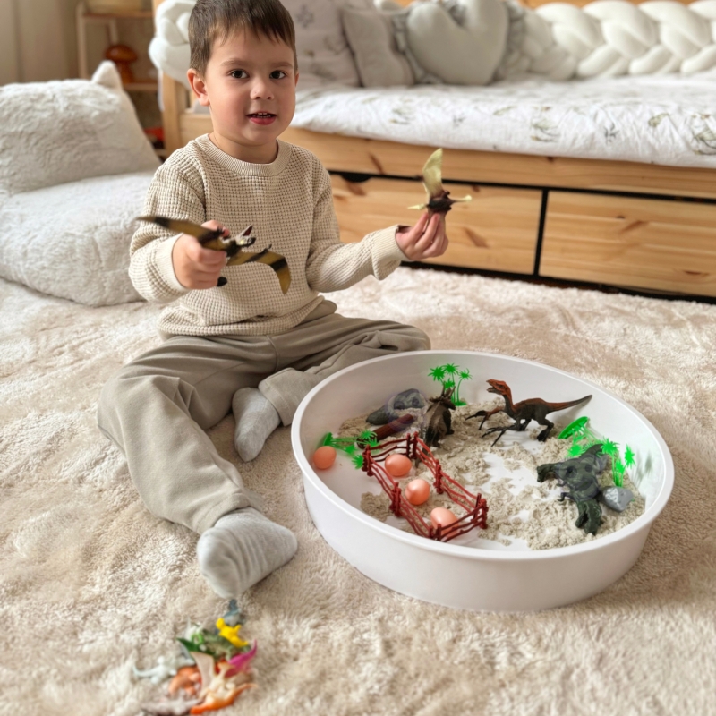 WOOPIE Zestaw Figurki Dinozaury 40 szt. - obrazek 2