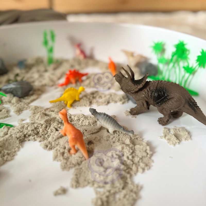 WOOPIE Zestaw Figurki Dinozaury 40 szt. - obrazek 3