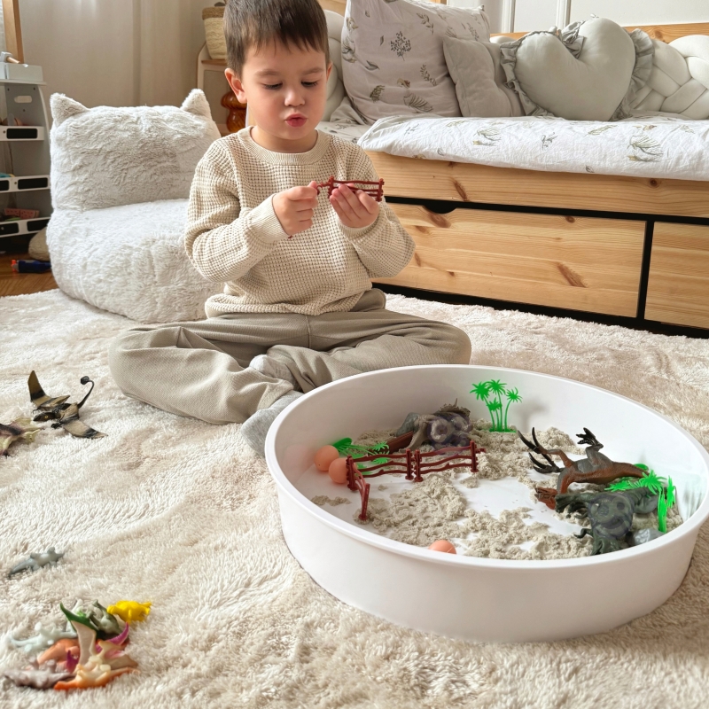 WOOPIE Zestaw Figurki Dinozaury 40 szt. - obrazek 6