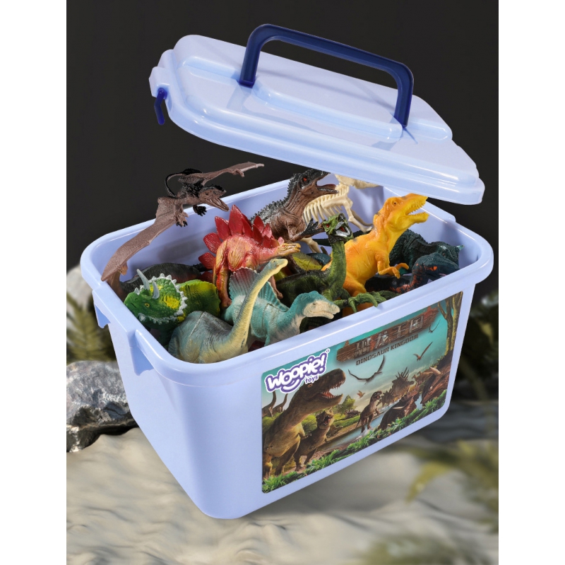 WOOPIE Zestaw Figurki Dinozaury 40 szt. - obrazek 13
