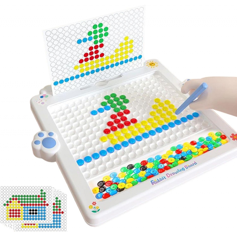 WOOPIE Tablica Magnetyczna dla Dzieci Montessori MagPad Królik - obrazek 10