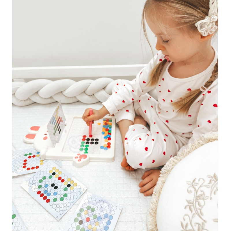 WOOPIE Tablica Magnetyczna dla Dzieci Montessori MagPad Królik - obrazek 5