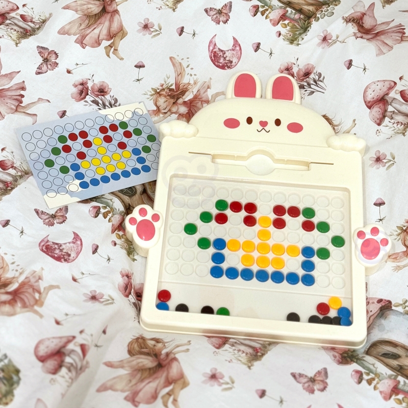 WOOPIE Tablica Magnetyczna dla Dzieci Montessori MagPad Królik - obrazek 6