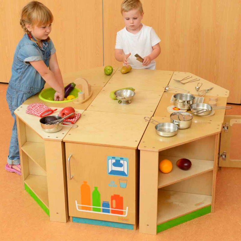 MASTERKIDZ Pastelowa Szafka ze Zlewem - obrazek 4