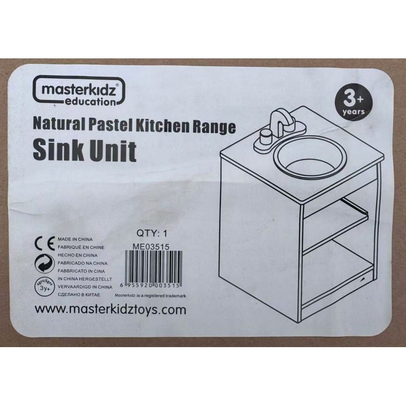 MASTERKIDZ Pastelowa Szafka ze Zlewem - obrazek 5