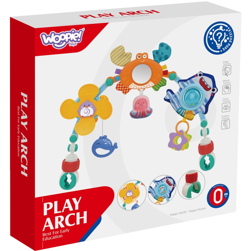 WOOPIE BABY Pałąk Łuk Zawieszka do Łóżeczka Wózka Fotelika - obrazek 6