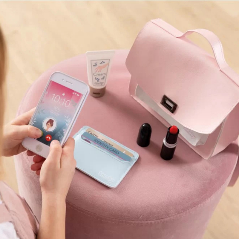 SMOBY Różowa Torebka My Beauty Na Ramię Dla Dziewczynki + 7 akcesoriów - obrazek 4