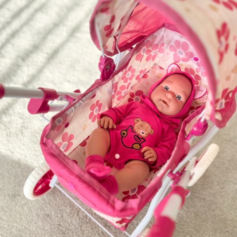 WOOPIE ROYAL Lalka Bobas w Ubranku Misio 46 cm - obrazek 3