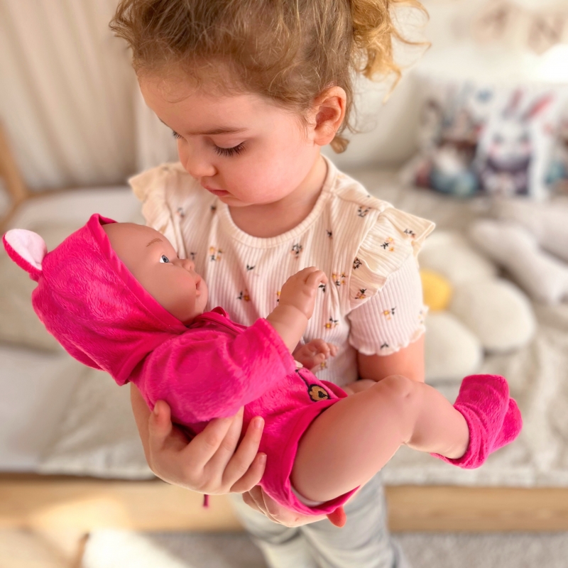 WOOPIE ROYAL Lalka Bobas w Ubranku Misio 46 cm - obrazek 4