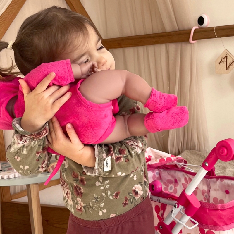 WOOPIE ROYAL Lalka Bobas w Ubranku Misio 46 cm - obrazek 6