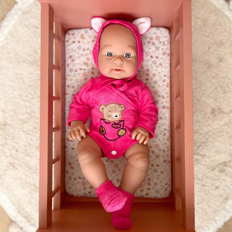 WOOPIE ROYAL Lalka Bobas w Ubranku Misio 46 cm - obrazek 7