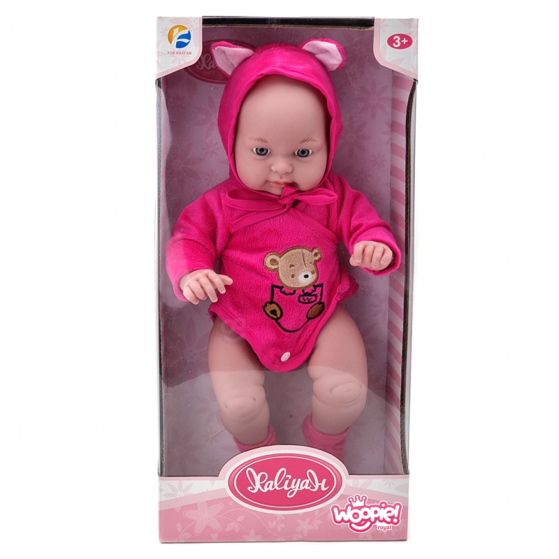 WOOPIE ROYAL Lalka Bobas w Ubranku Misio 46 cm - obrazek 11