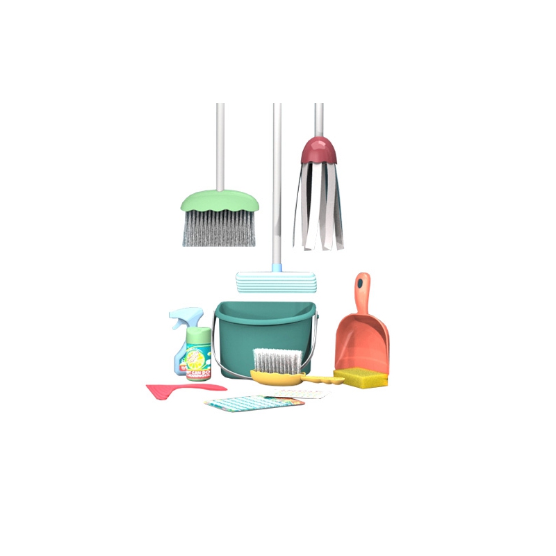 WOOPIE Zestaw do Sprzątania dla Dzieci 12 el. - obrazek 3