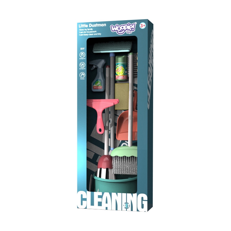 WOOPIE Zestaw do Sprzątania dla Dzieci 12 el. - obrazek 15