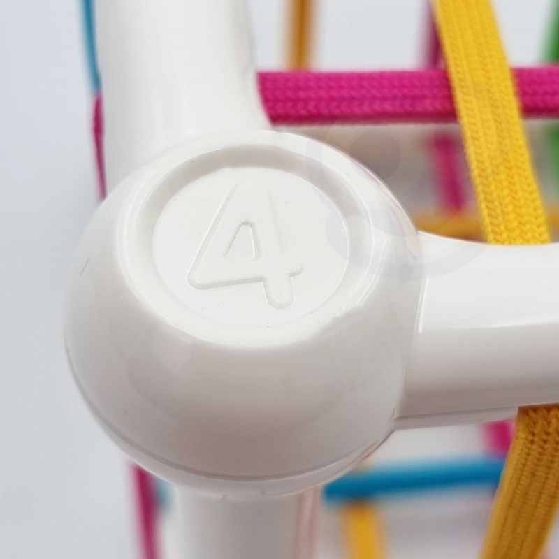 WOOPIE BABY Elastyczna Kostka Sensoryczna Sorter dla Dzieci Zwierzątka + Grzechotka 7 el. - obrazek 8