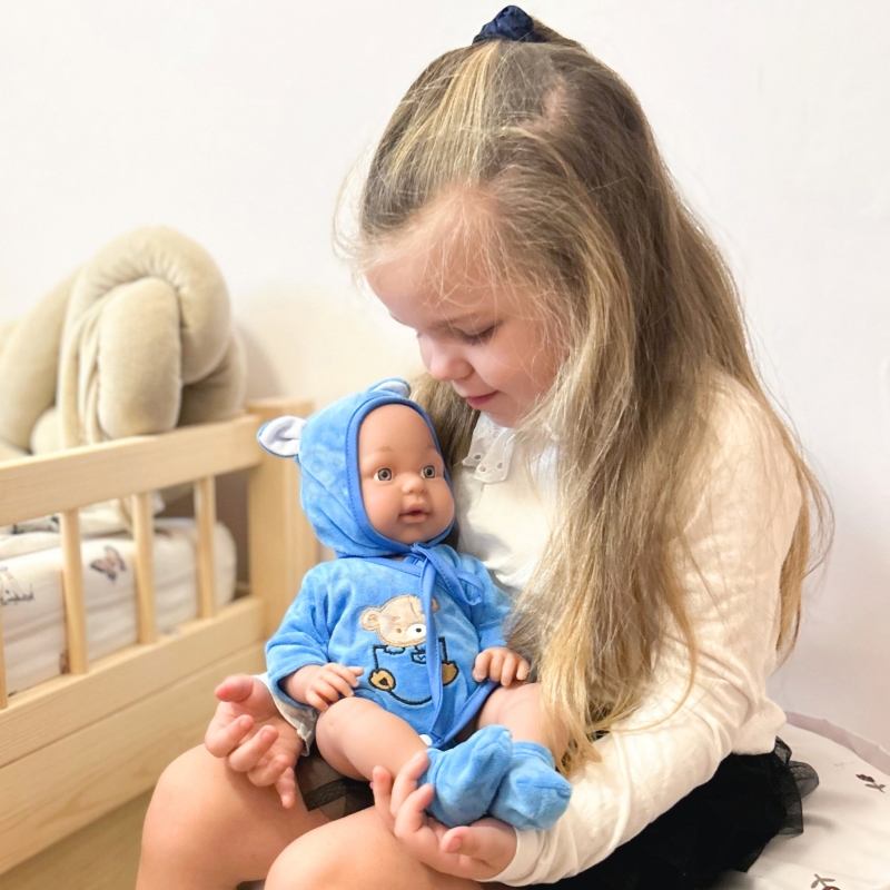 WOOPIE ROYAL Lalka Bobas w Ubranku Misio 46 cm - obrazek 8