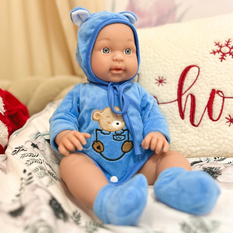 WOOPIE ROYAL Lalka Bobas w Ubranku Misio 46 cm - obrazek 9