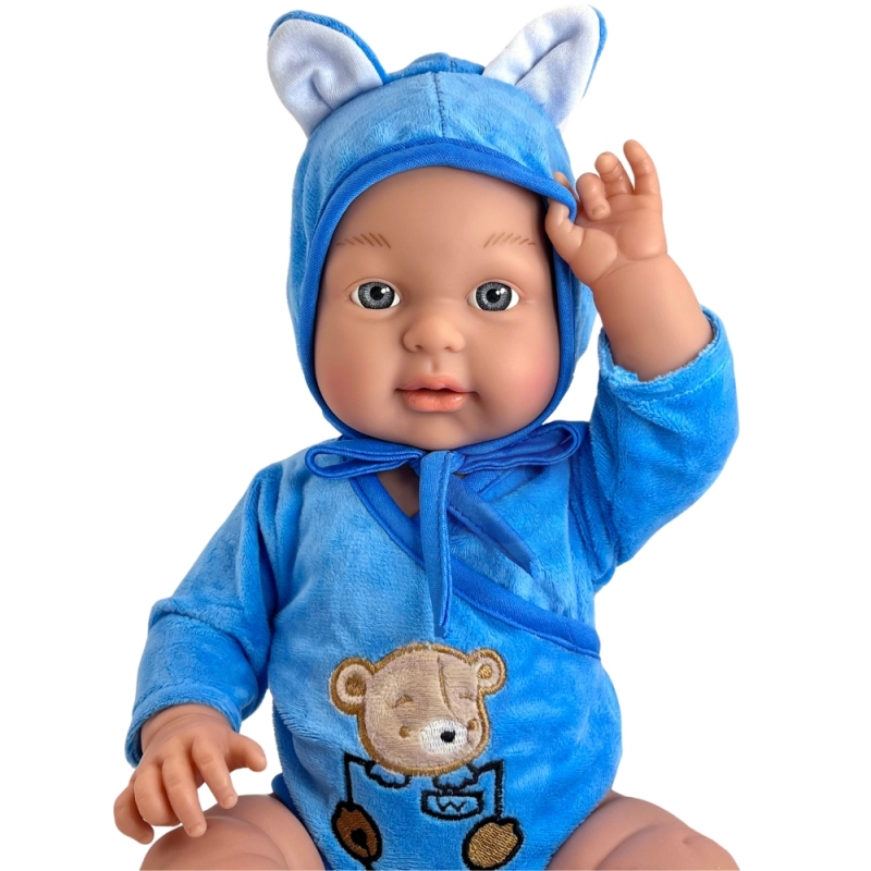 WOOPIE ROYAL Lalka Bobas w Ubranku Misio 46 cm - obrazek 13