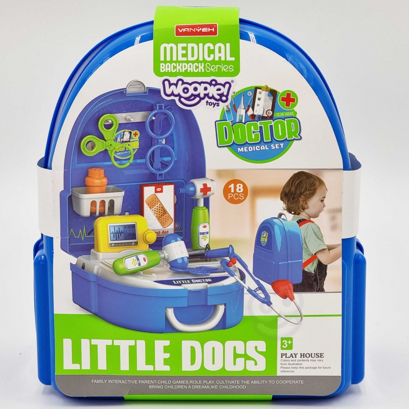 WOOPIE Zestaw Małego Lekarza w Plecaku 18 el. - obrazek 11