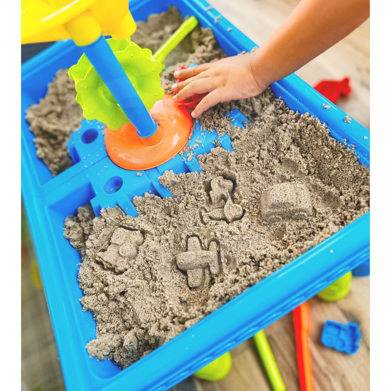 WOOPIE Stolik Wodny 2w1 Piaskownica Palma 18 el. - obrazek 4