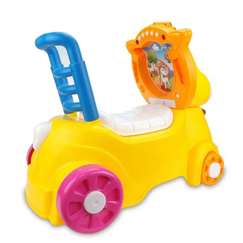 WOOPIE BABY Chodzik Jeździk Nocnik 3w1 Osiołek - obrazek 4