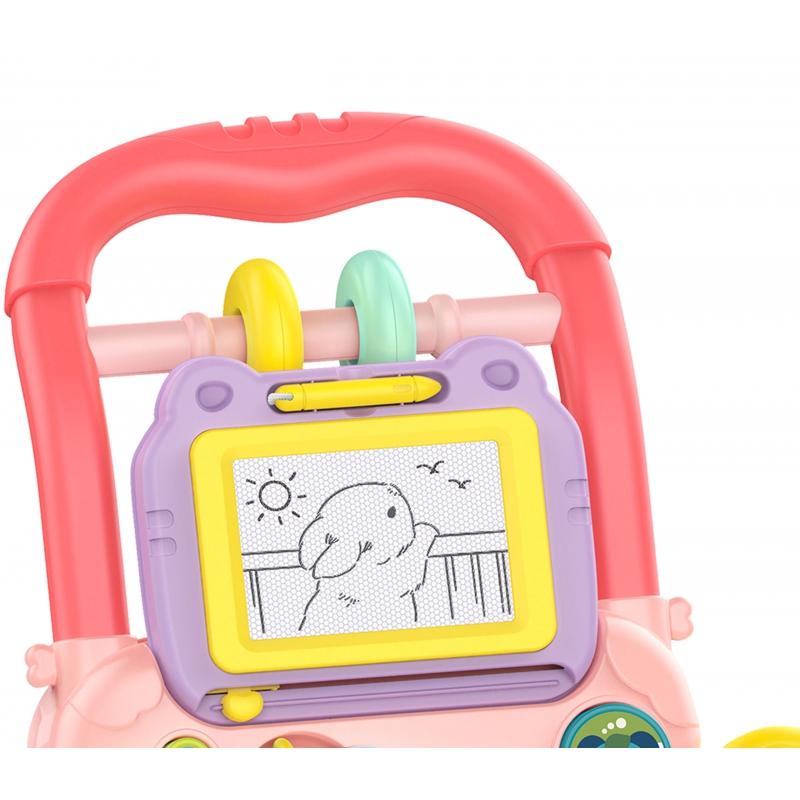 WOOPIE BABY Interaktywny Chodzik Pchacz Muzyczny + Znikopis - obrazek 2