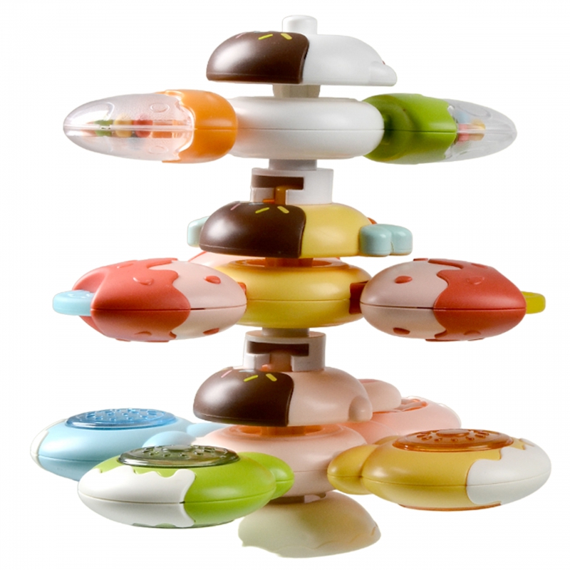 WOOPIE BABY Spinner Zabawka Sensoryczna Pszczoła Kurczak Królik Wymienne 3 szt. - obrazek 8