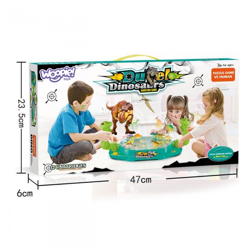 WOOPIE Bitwa Dinozaurów Gra Zręcznościowa Strzelanka - obrazek 12