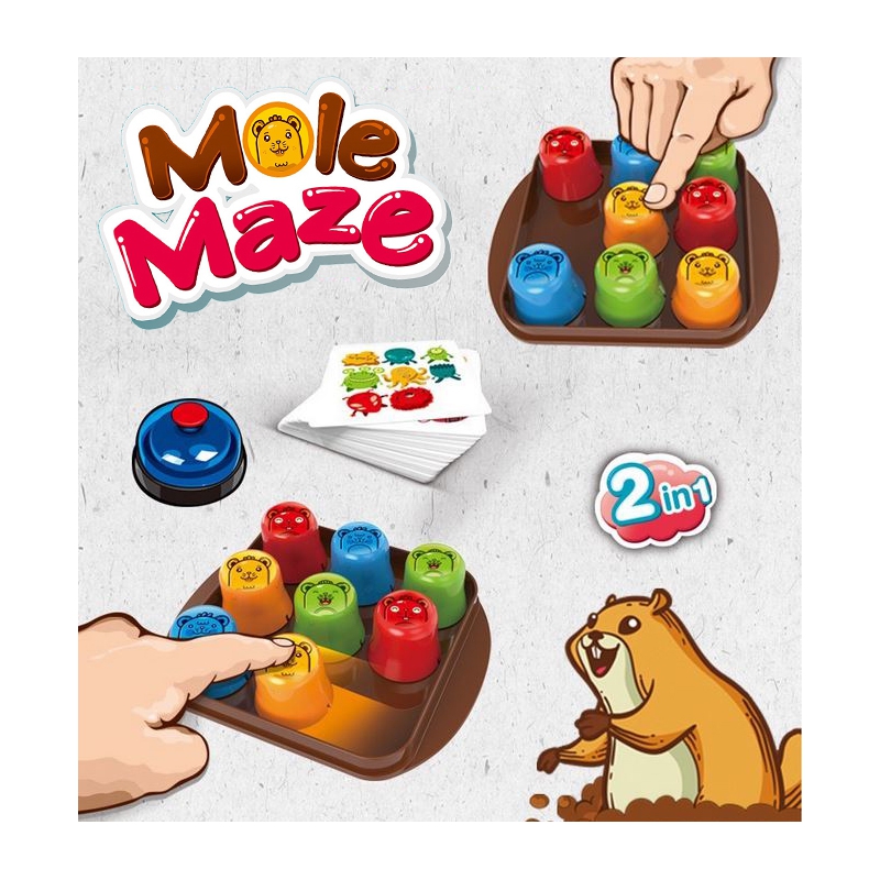 WOOPIE IQ Gra Logiczna Edukacyjno-Strategiczna 2w1 Kółko i Krzyżyk - obrazek 9