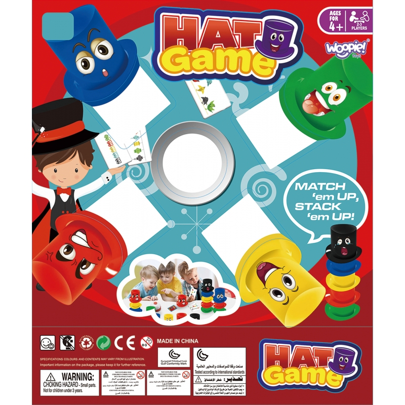 WOOPIE Gra Zręcznościowa Szybkie Kapelusze 4+ - obrazek 8