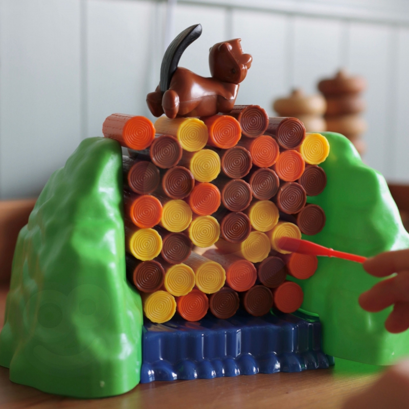 WOOPIE Gra Zręcznościowa Tama Spadający Bóbr - obrazek 2