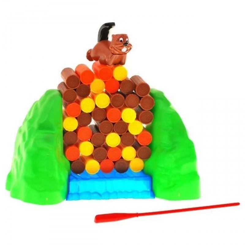 WOOPIE Gra Zręcznościowa Tama Spadający Bóbr - obrazek 5