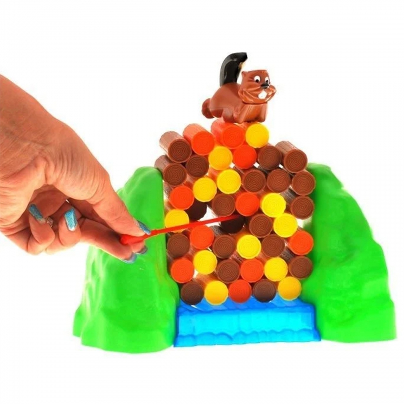 WOOPIE Gra Zręcznościowa Tama Spadający Bóbr - obrazek 7