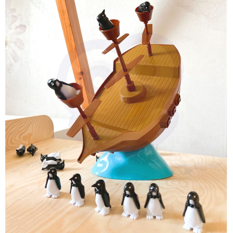 WOOPIE Gra Zręcznościowa Piracki Statek Pingwinów - obrazek 4