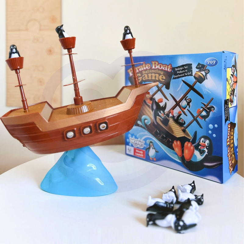 WOOPIE Gra Zręcznościowa Piracki Statek Pingwinów - obrazek 8