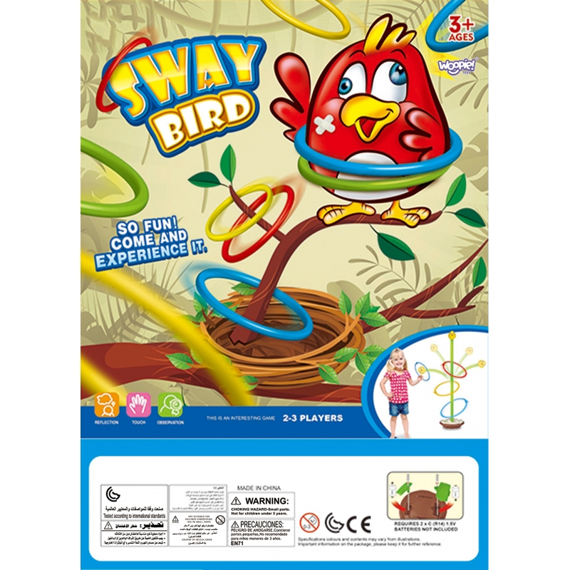 WOOPIE Gra Zręcznościowa Serso Tańczący Ptaszek XXL do 90 cm - obrazek 10