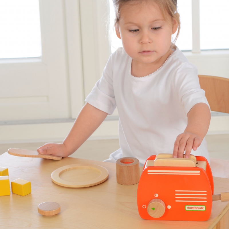 MASTERKIDZ Drewniany Toster - obrazek 2