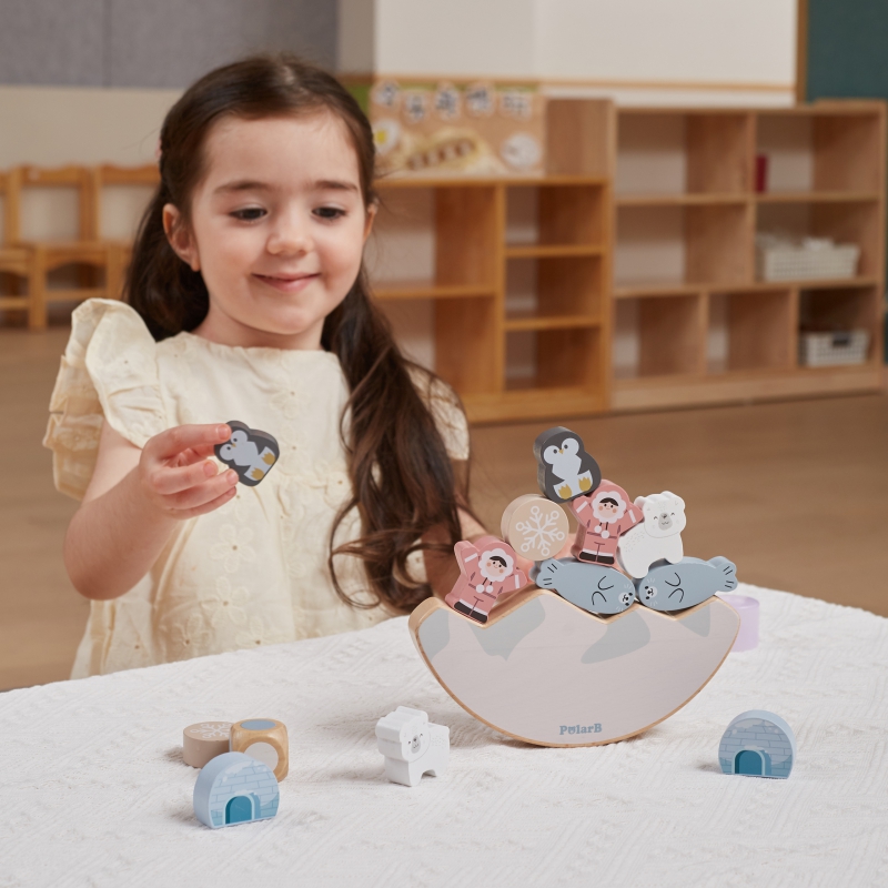 VIGA PolarB Gra Balansujące Zwierzęta Arktyczne Układanka - obrazek 2