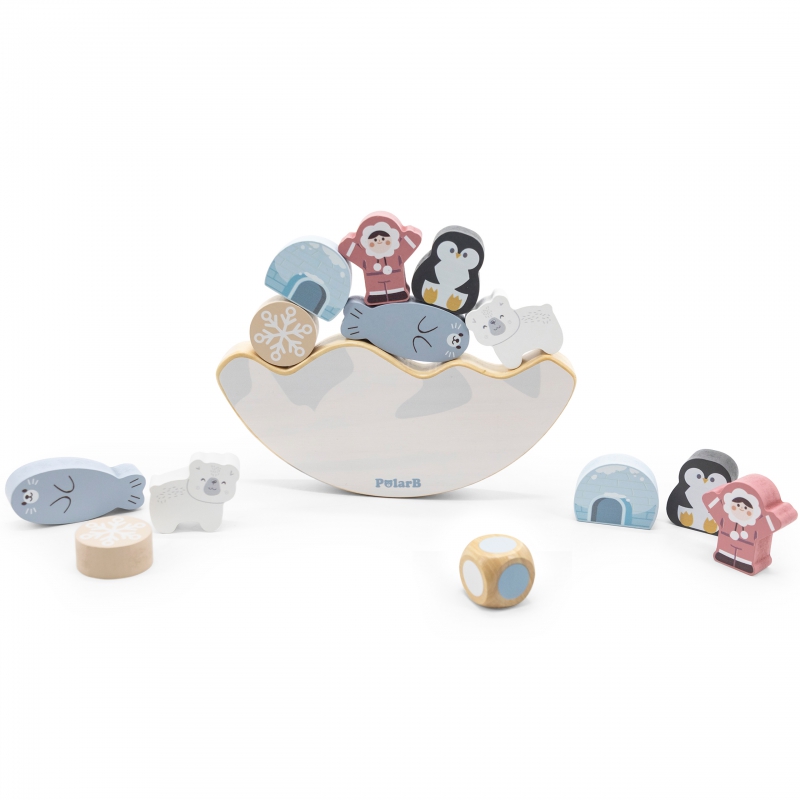 VIGA PolarB Gra Balansujące Zwierzęta Arktyczne Układanka - obrazek 3