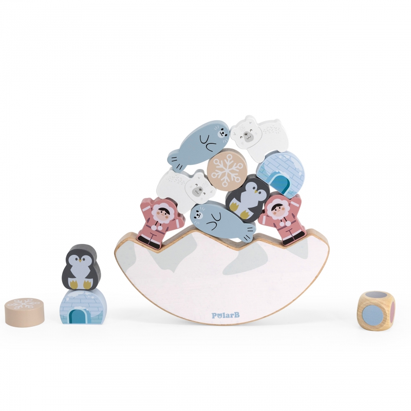 VIGA PolarB Gra Balansujące Zwierzęta Arktyczne Układanka - obrazek 4