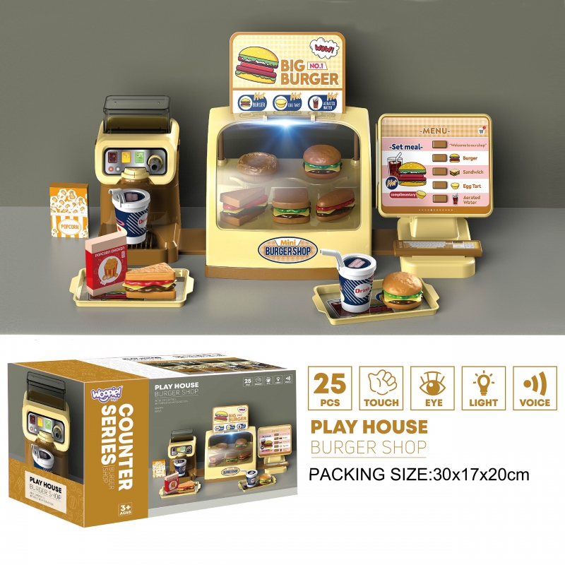 WOOPIE Sklep Restauracja Fast Food Mini Burger Shop "BIG BURGER" - obrazek 7