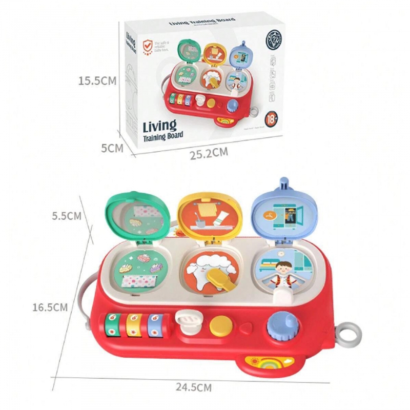 WOOPIE BABY Odkryj i Sprawdź Zabawka Manipulacyjna Edukacyjna - obrazek 15