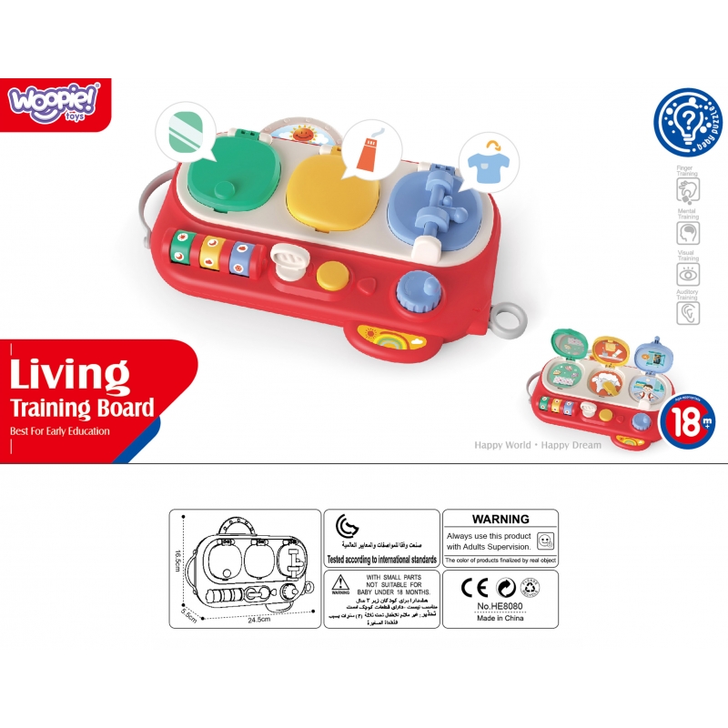 WOOPIE BABY Odkryj i Sprawdź Zabawka Manipulacyjna Edukacyjna - obrazek 16