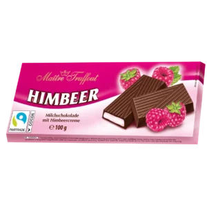 Maitre Truffout Czekolada Nadziewana Malinowa 100 g