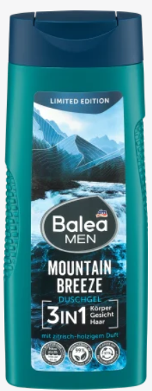 Balea Men Mountain Breeze 3 in 1 Żel pod Prysznic 300 ml