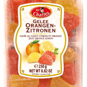 SirCharles Galaretki w Cukrze Cytrynowo-Pomarańczowe 250 g