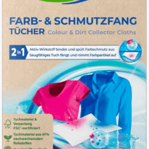 Heitmann Chusteczki Wyłapujące Kolor i Brud 20 szt.